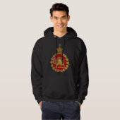 Lion and Sun Emblem – A Royal Persian Legacy Hoodie (Voorkant volledig)