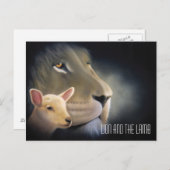 Lion and the Lamb Briefkaart (Voorkant / Achterkant)