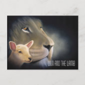 Lion and the Lamb Briefkaart (Voorkant)