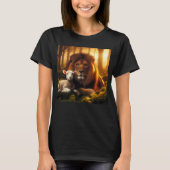 LION AND THE LAMB CHRISTELIJKE T-SHIRTS (Voorkant)