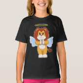 Lion Angel vleugels T-shirt (Voorkant)