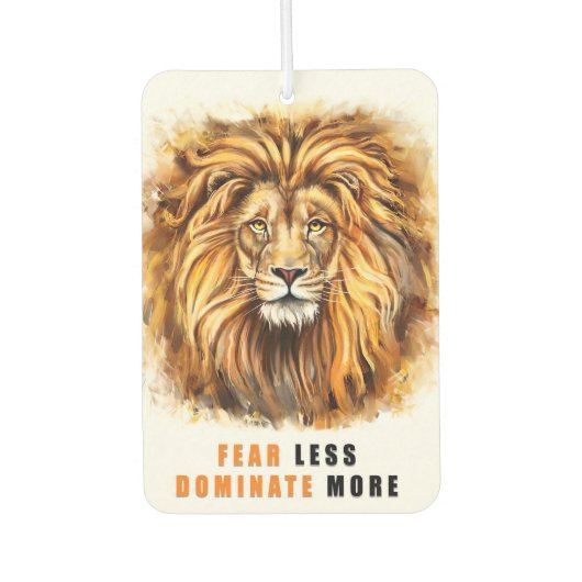 Lion Angst Minder overheersing Luchtverfrisser (Voorkant)