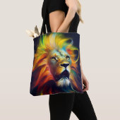 Lion Animal Discovery Adventure Natuur Planet Tote Bag (Dichtbij)