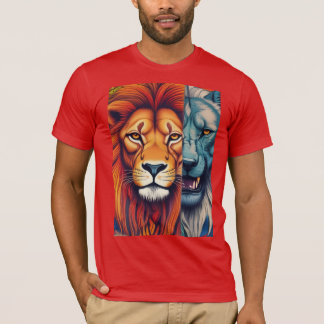 Lion Animal Kingdom Tshirt ontwerp