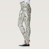 Lion Animal Print Sports Leggings (Links)