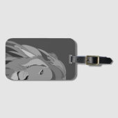 Lion Animal Side Uitzicht Lion Bagagelabel (Voorkant (horizontaal))