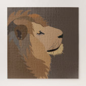 Lion Animal Wildlife Big Cat Legpuzzel (Verticaal)