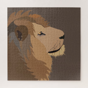 Lion Animal Wildlife Big Cat Legpuzzel