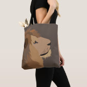 Lion Animal Wildlife Big Cat Tote Bag (Dichtbij)