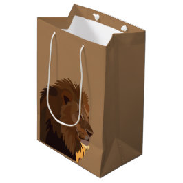 Lion Animal Wildlife Lion Medium Cadeauzakje