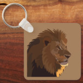 Lion Animal Wildlife Lion Sleutelhanger (Voorkant)