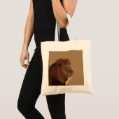Lion Animal Wildlife Lion Tote Bag (Voorkant (product))