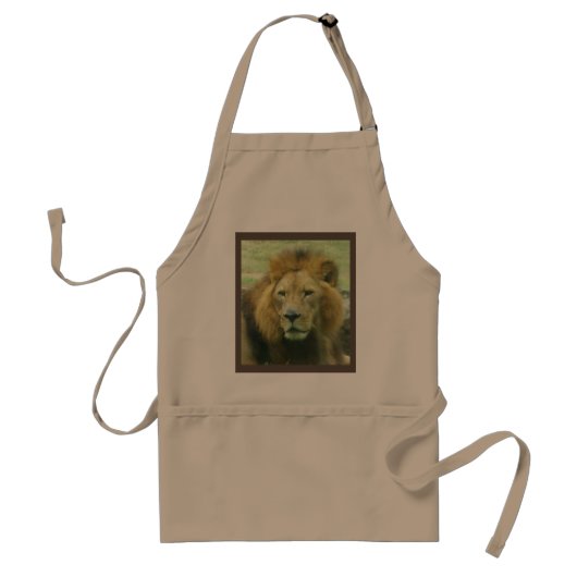 Lion Apron Standaard Schort (Voorkant)