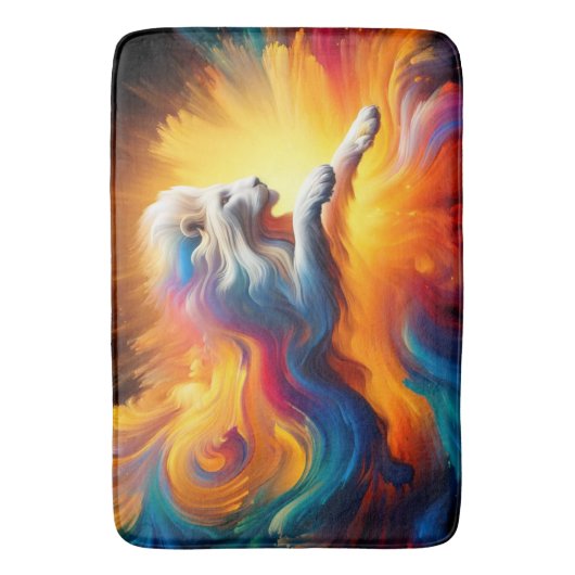 Lion Art Badmat (Voorkant Verticaal)