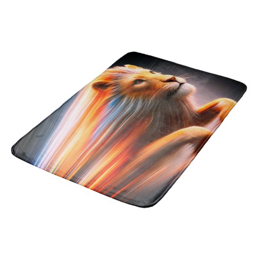 Lion Art Badmat (Gekanteld)