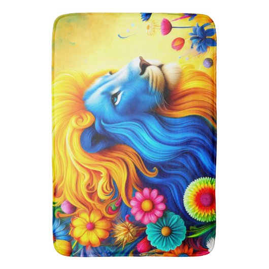 Lion Art Badmat (Voorkant Verticaal)