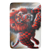 Lion Art Badmat (Voorkant Verticaal)