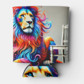Lion Art Blikjeskoeler (Voorkant)