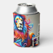 Lion Art Blikjeskoeler (Blikje Achterkant)