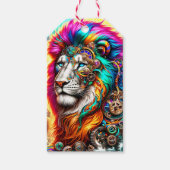 Lion Art Cadeaulabel (Voorkant)