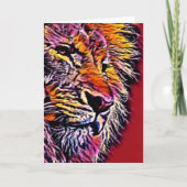 Lion Art Card Kaart (Voorkant)