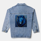 LION ART Denim Jas Jacket (Achterkant)