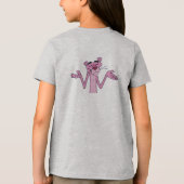 Lion Art design Tri-Blend Shirt (Achterkant)