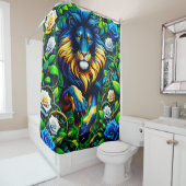 Lion Art Douchegordijn (In situ)