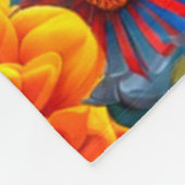 Lion Art Fleece Deken (Hoek)