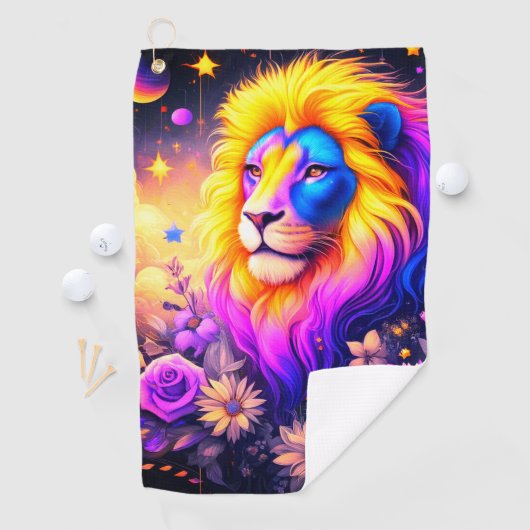Lion Art Golfhanddoek (Insitu)