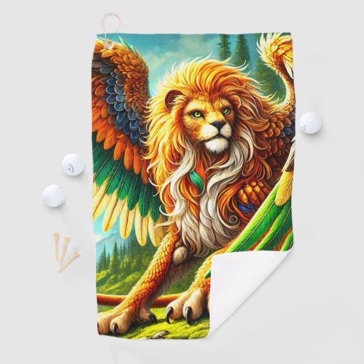 Lion Art Golfhanddoek (Insitu)