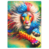 Lion Art Klembord (Achterkant)