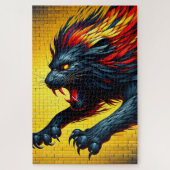 Lion Art Legpuzzel (Verticaal)
