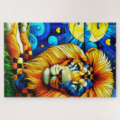 Lion Art Legpuzzel (Horizontaal)