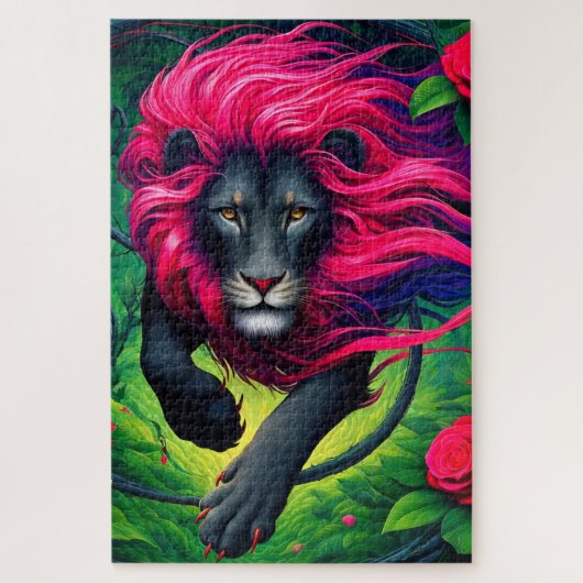 Lion Art Legpuzzel (Verticaal)