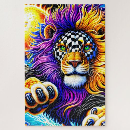 Lion Art Legpuzzel (Verticaal)