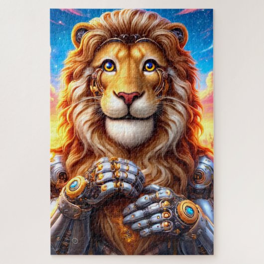 Lion Art Legpuzzel (Verticaal)