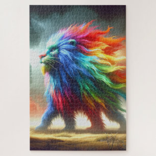 Lion Art Legpuzzel