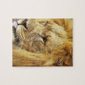 Lion Art Puzzle Legpuzzel (Horizontaal)