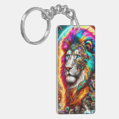 Lion Art Sleutelhanger (Voorkant Links)
