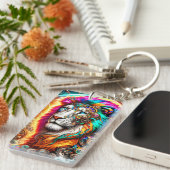 Lion Art Sleutelhanger (Voorkant Rechts)