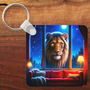 Lion Art Sleutelhanger