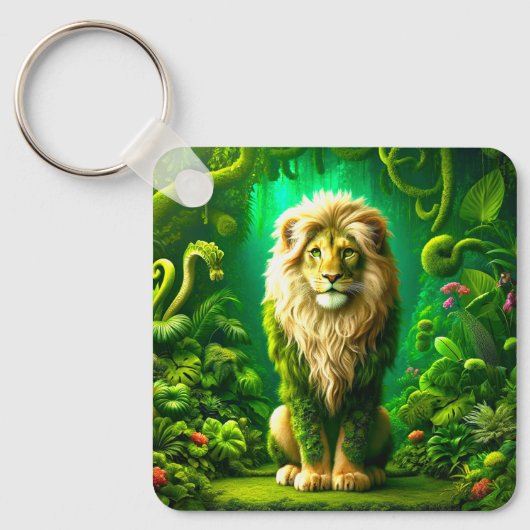 Lion Art Sleutelhanger (Voorkant)