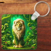 Lion Art Sleutelhanger (Achterkant)