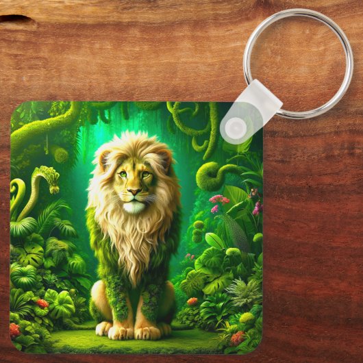 Lion Art Sleutelhanger (Achterkant)