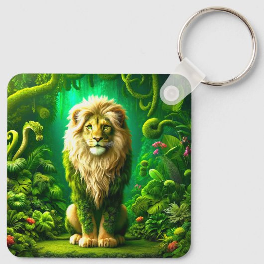 Lion Art Sleutelhanger (Achterkant)