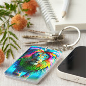 Lion Art Sleutelhanger (Voorkant Rechts)