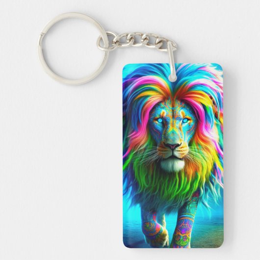 Lion Art Sleutelhanger (Voorkant)