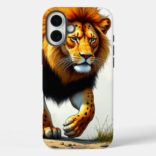 Lion Art telefoonhoesje iPhone 16 Plus Hoesje