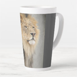 Lion Art Two-Tone Coffee-Mok Latte Mok